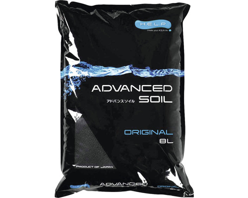 AQUAEL Advanced Soil Original 8 l zwart substraat