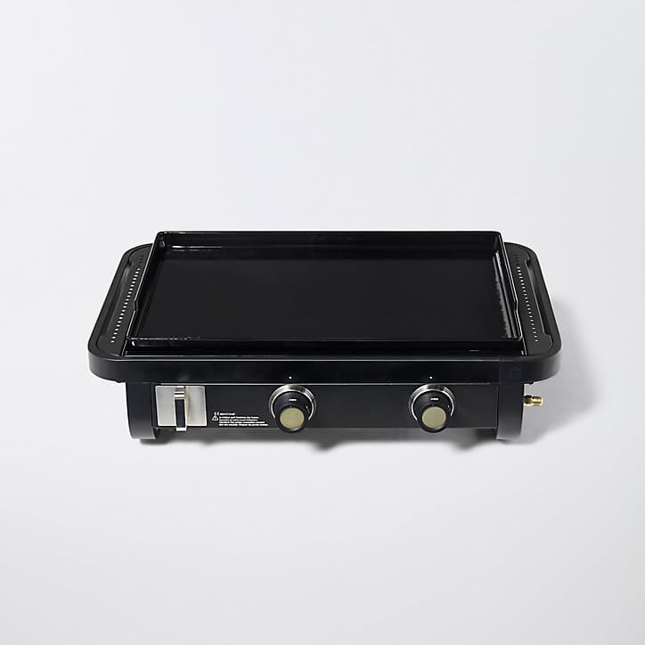 Plancha au gaz Rockwell GoodHome 2 brûleurs