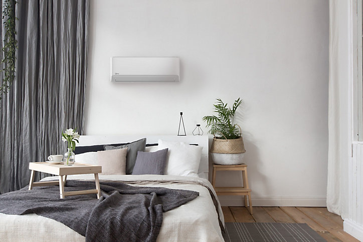Pompe à chaleur air/air monosplit Qlima SC6026 2600W - Unité intérieure + extérieure prêt à poser (mise en service inclue)