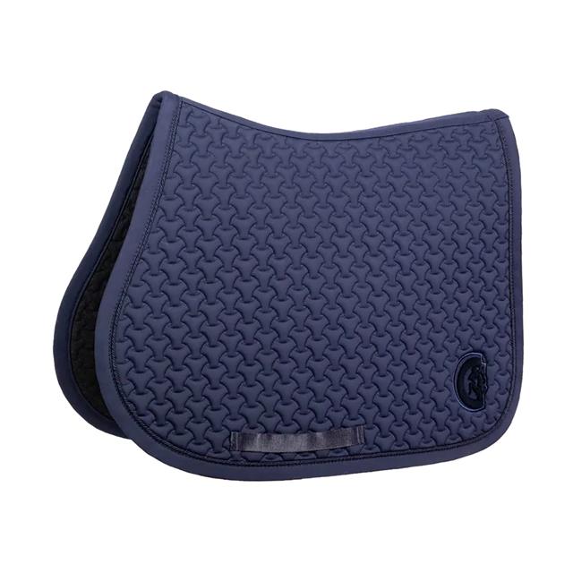 Zadeldek Kentucky Plaited 3D Logo Springen Donkerblauw