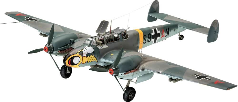 Messerschmitt Bf110 C-2/C-7, Revell Modellbausatz
