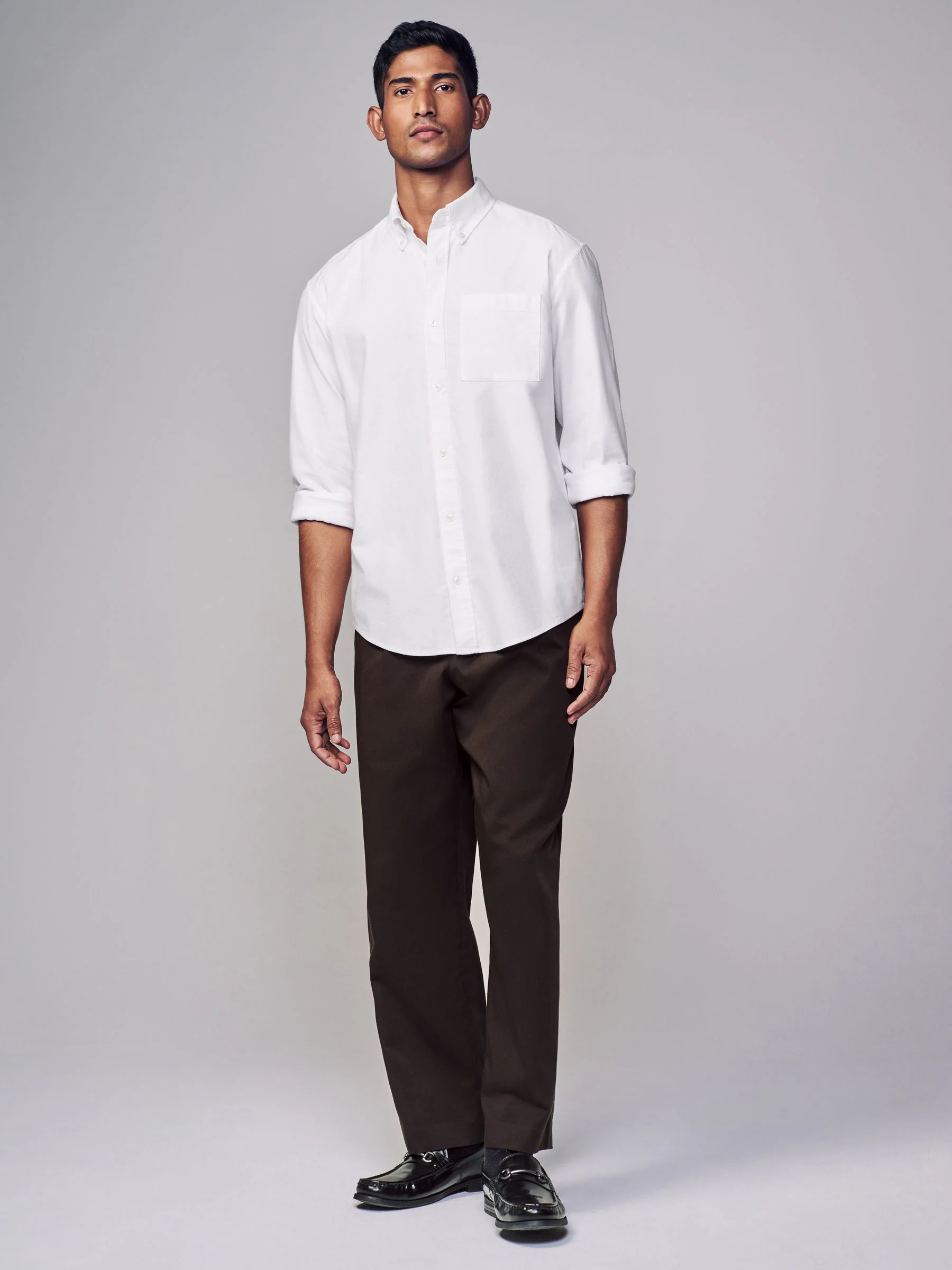 Wit - Soft Touch Oxford Long Sleeve Shirt