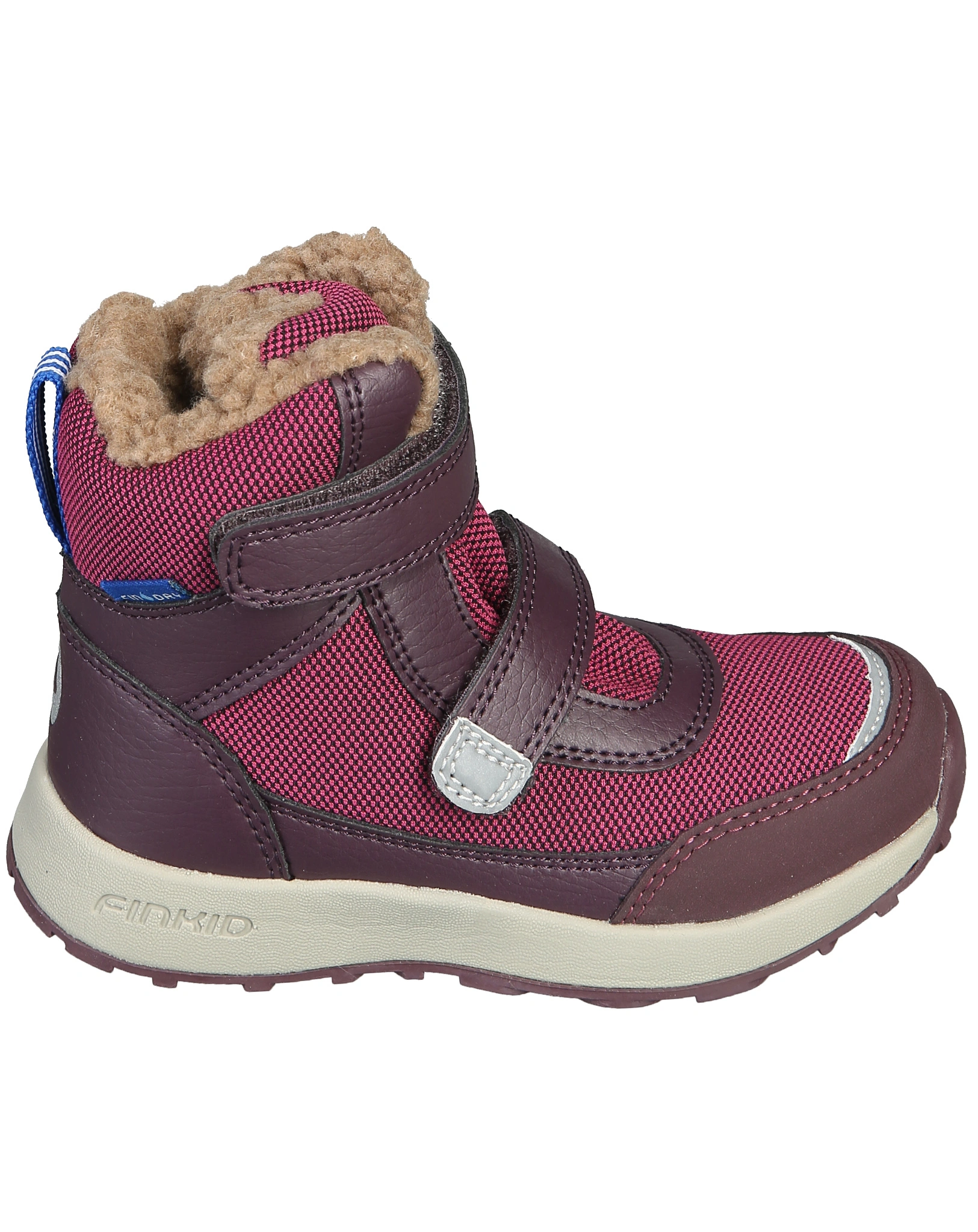 Klett-Winterstiefel LAPPI in beet red/eggplant