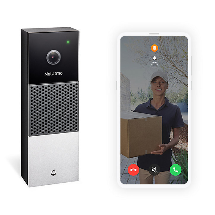 Sonnette vidéo filaire intelligente Netatmo