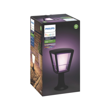 Philips Hue outdoor sokkel Econic zwart