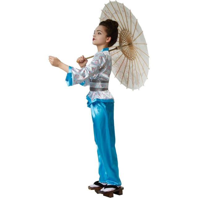 Asiatisk inspireret børnekostume