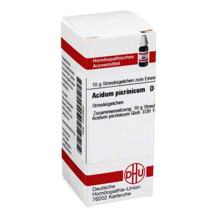 DHU Acidum picrinicum D 30 Globuli, 10 g