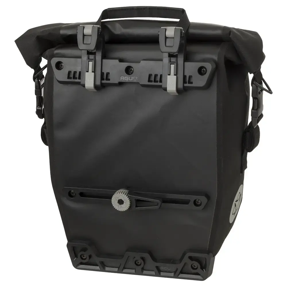 AGU Clean Single Shelter Click'nGo Medium 17L Fietstas Zwart