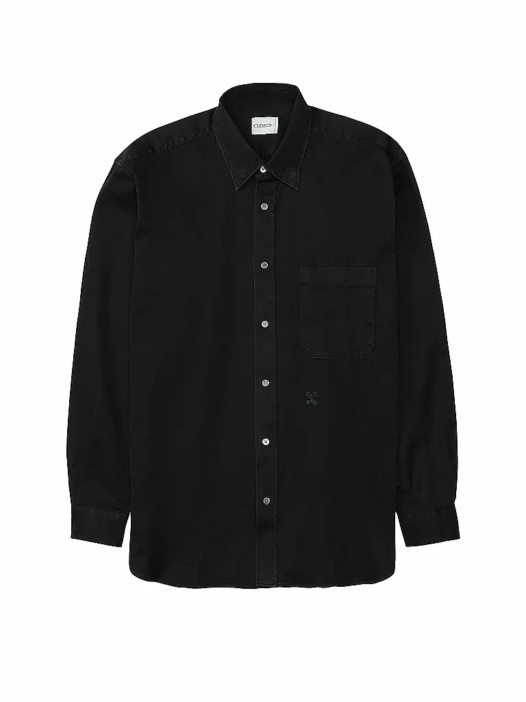 CLOSED Hemd FORMAL ARMY blau