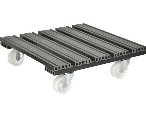Plantenkar WPC 38,5x38,5 cm antraciet TK 150 kg