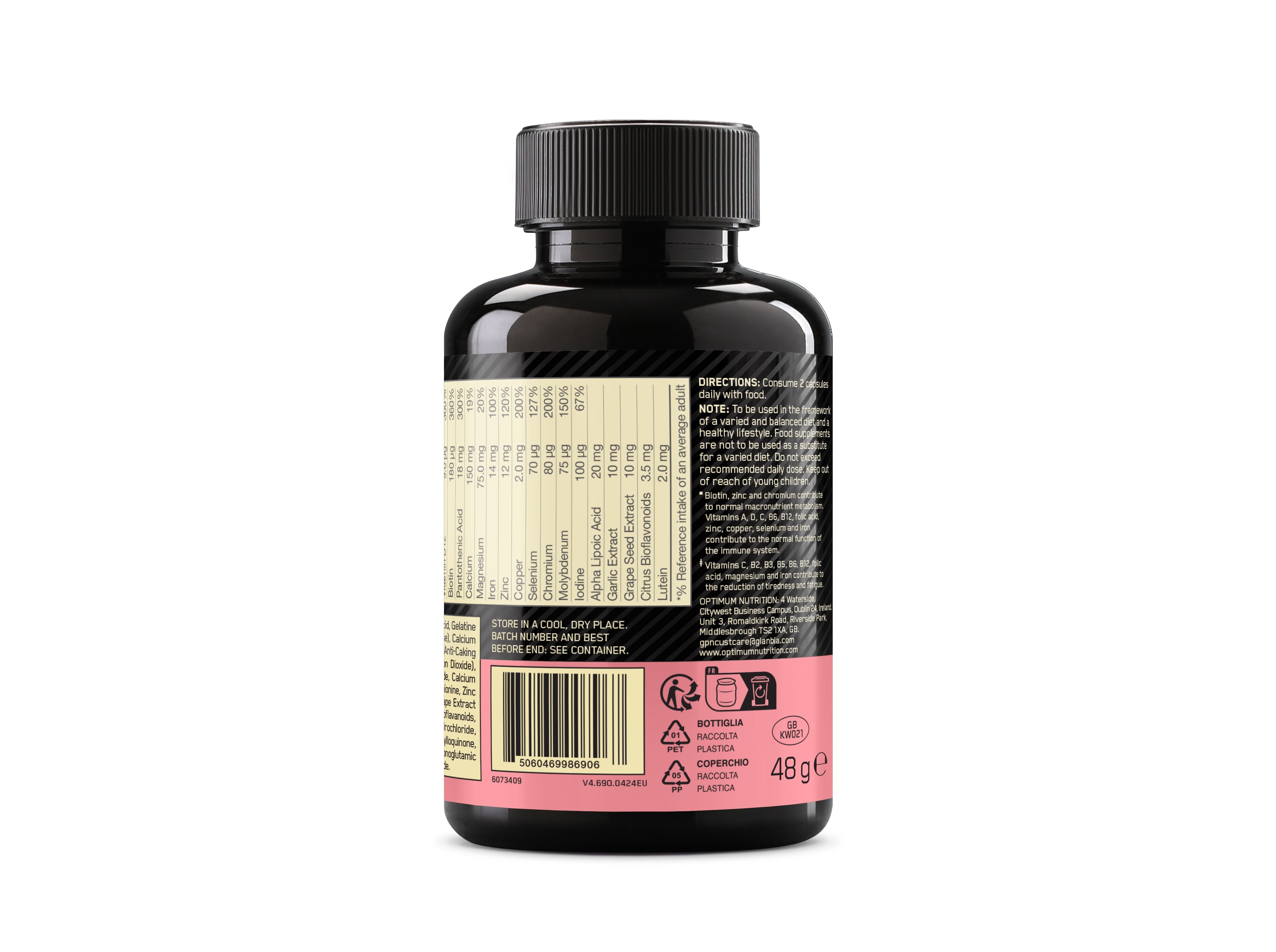SUPLEMENTO OPTI-WOMEN OPTIM NUT MULTIVITAMINICO 60CAPS