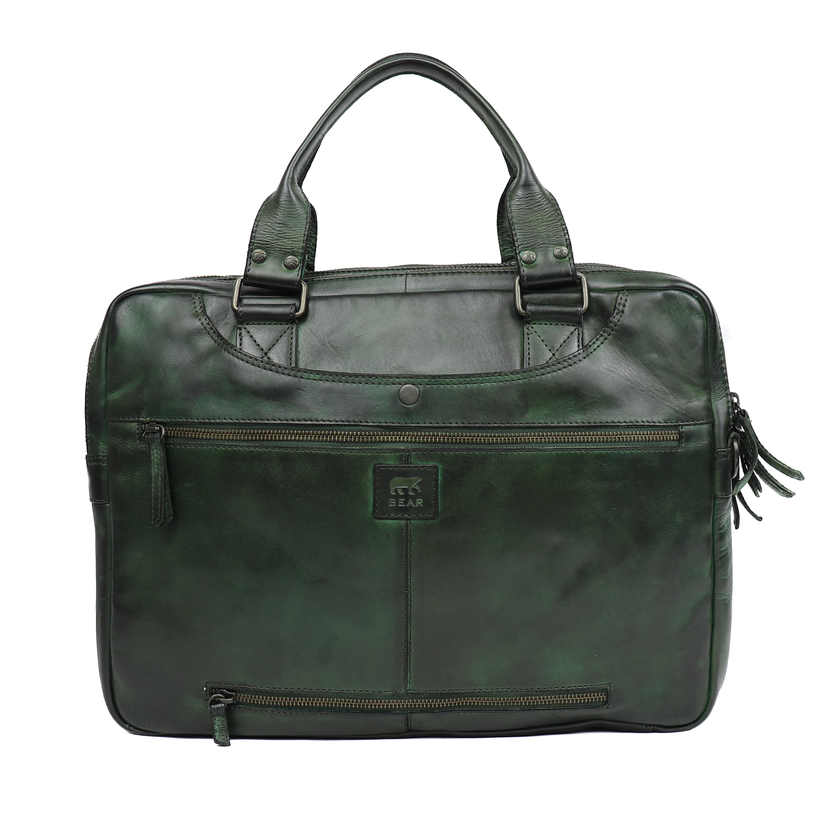 Laptoptas 'Leandro' groen Groen