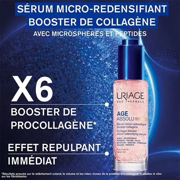 Uriage Age Absolu sérum micro-redensificante potenciador de colagénio 30ml