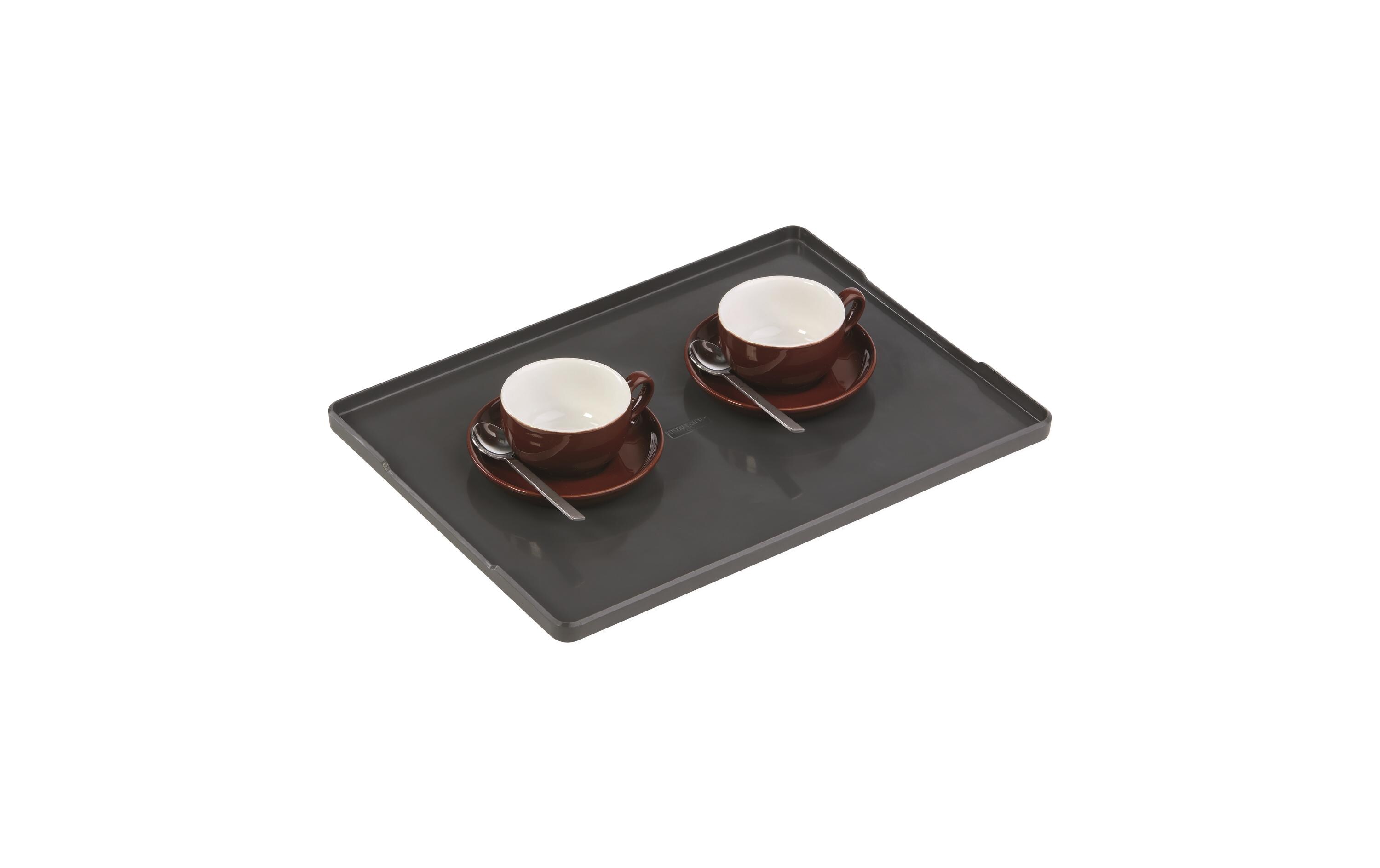 Serviertablett Coffee Point Tray AnthrazitServierplatte