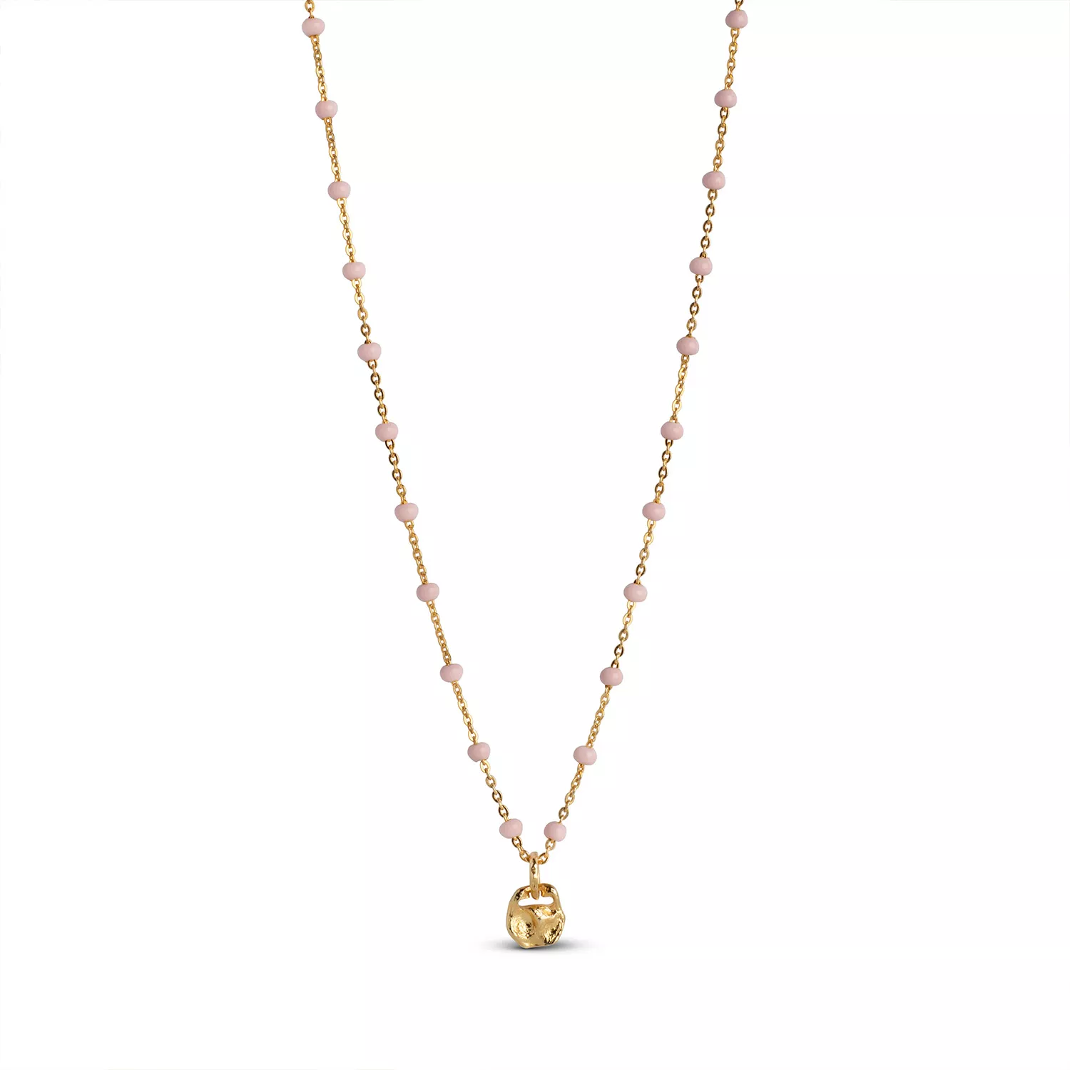 Enamel Lola Refined Halskæde 18 kt. Forgyldt Sølv N108GM