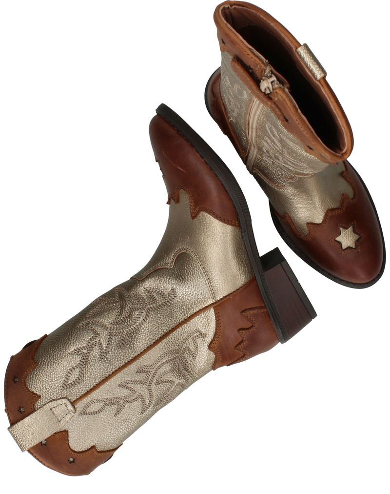 LOFF 1881 Westernboots Goud Meisjes