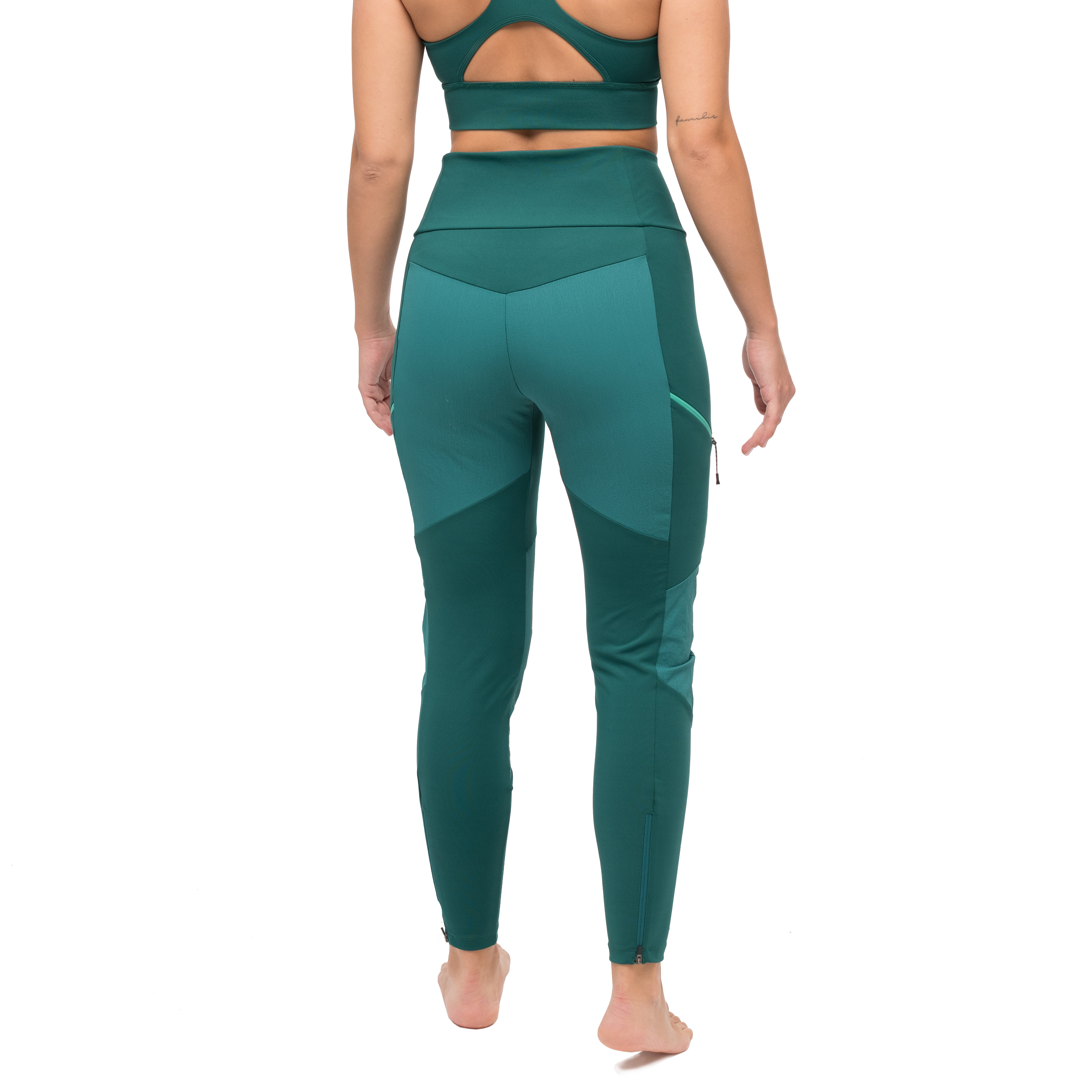 Tind Vertical Rock Tights Dame Malachite Green