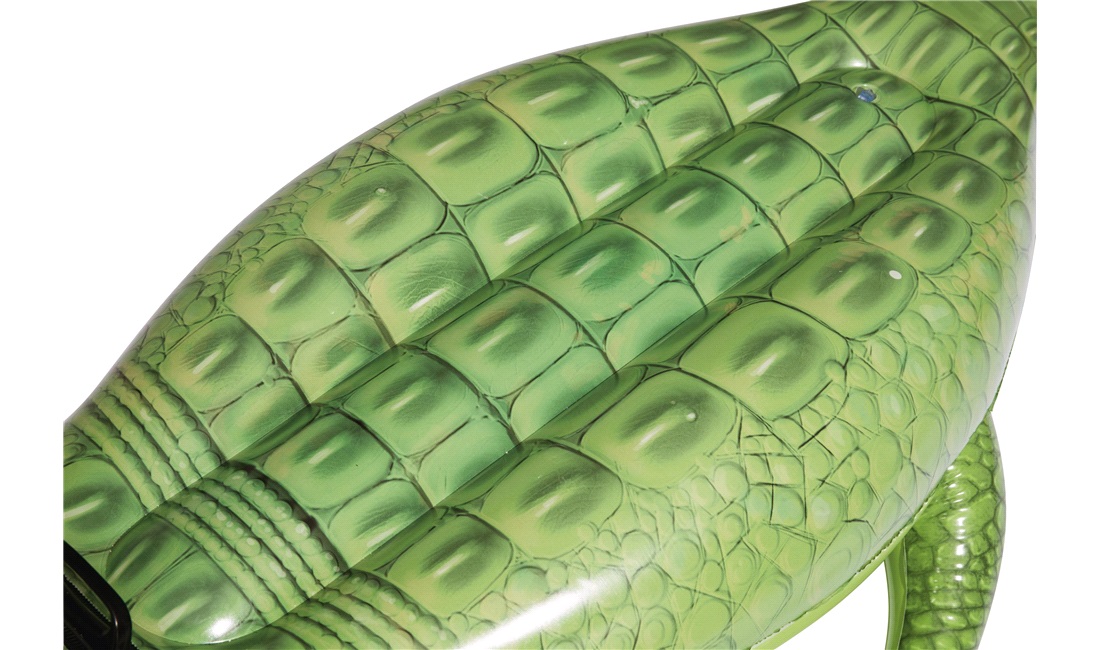 Badedyr Krokodille 152x71 cm oppustelig