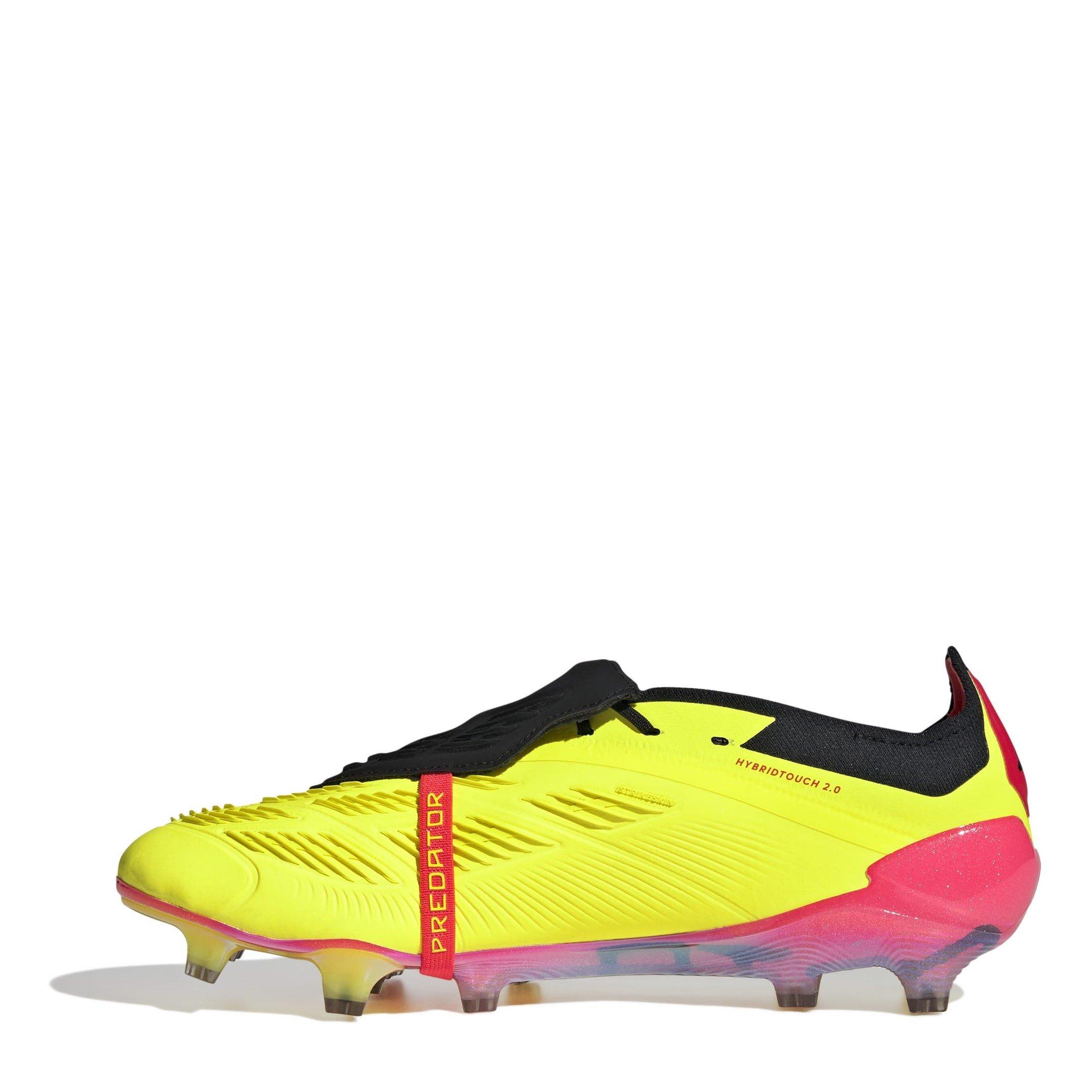 adidas Predator Fold over Tongue Elite Juniors Firm Ground Football Boots