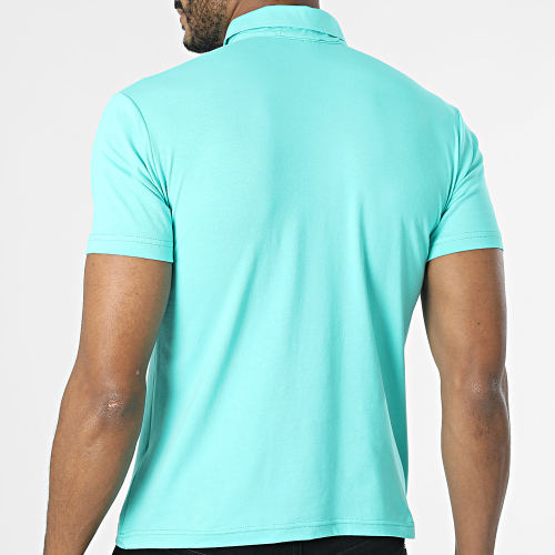 Polo Manches Courtes Turquoise