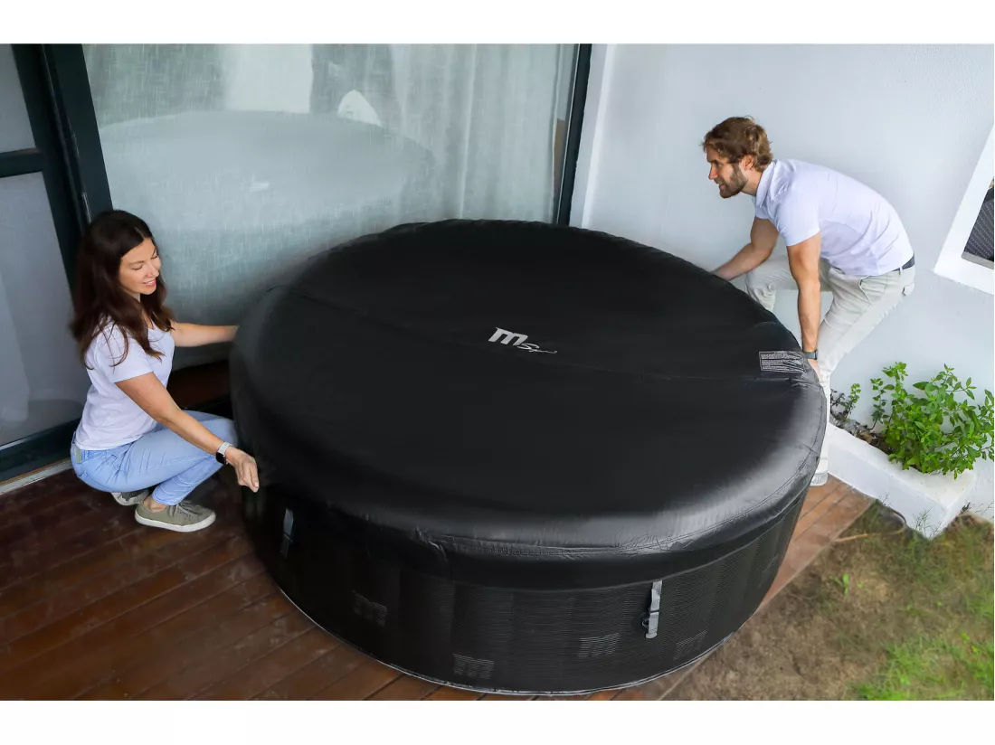Spa gonflable LED 6 personnes MENORCA