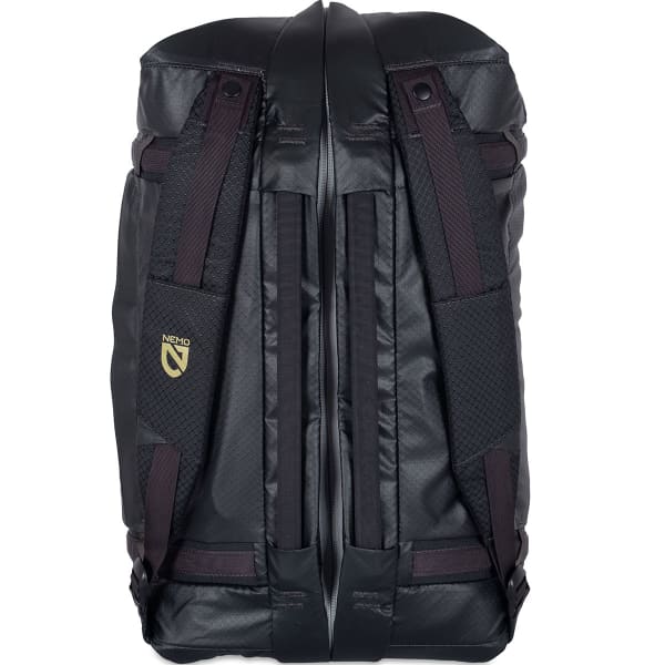 Duffel NEMO EQUIPMENT DOUBLE HAUL CONVERTIBLE DUFFEL 55L BLACK