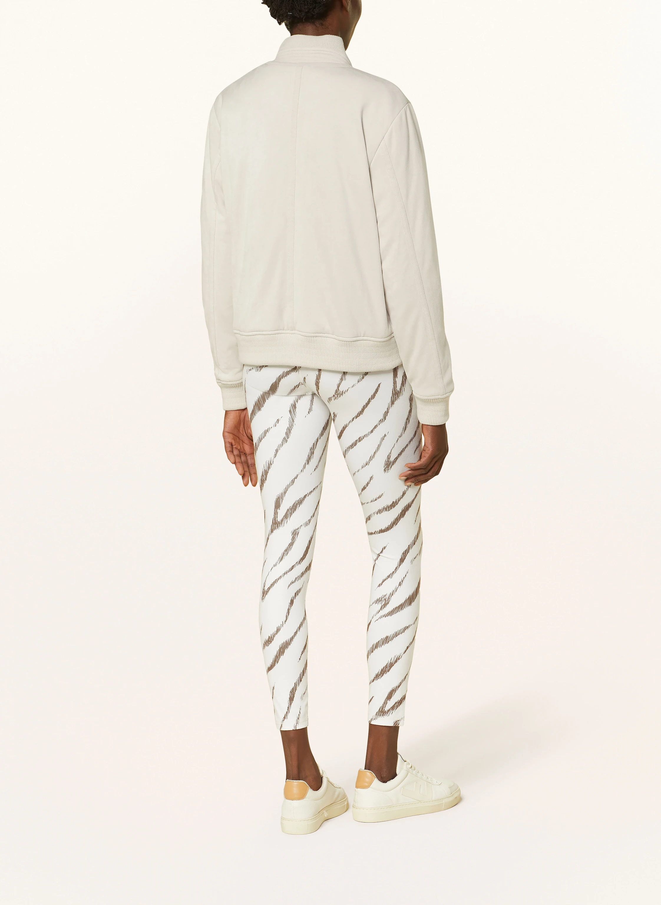 Juvia Blouson HENNA in Lederoptik