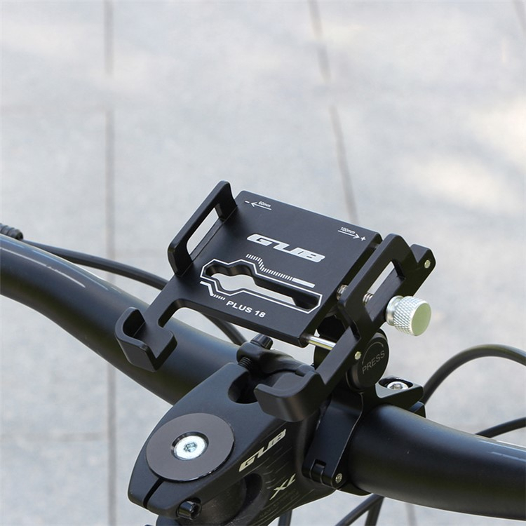 Universal Aluminium Fahrrad Lenkstangen Handy Halterung - Schwarz