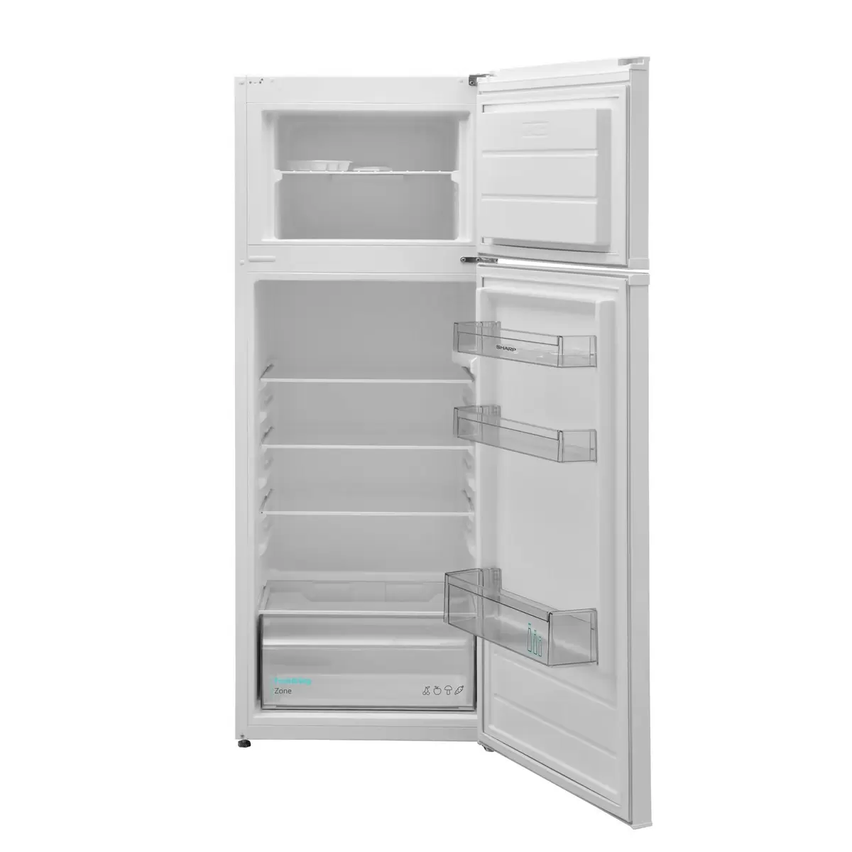 Kühl-Gefrierkombi freistehend Sharp SJ-FTB01ITXWE-EU weiss