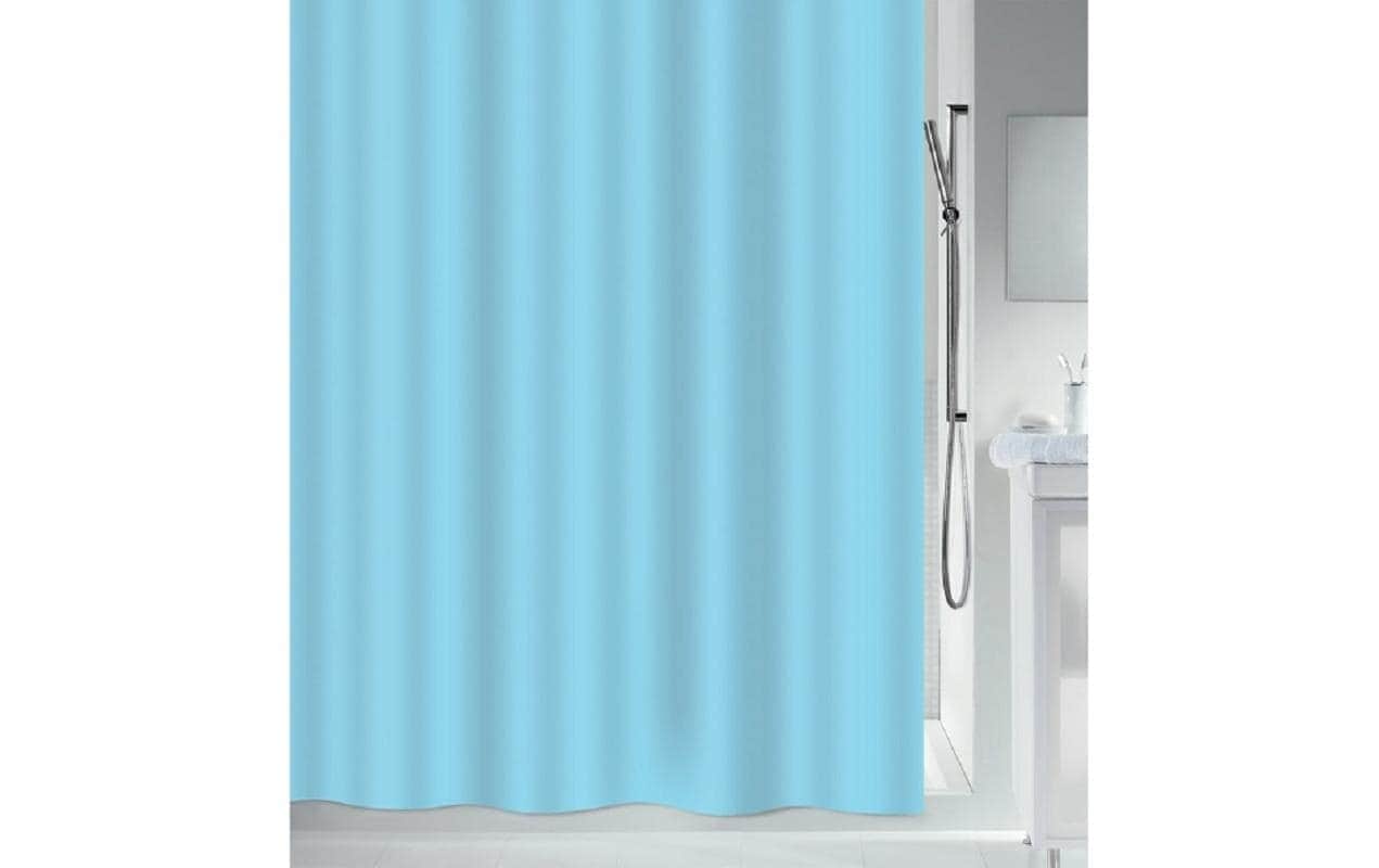 MSV Duschvorhang »Romana, Hellblau,Polyester«
