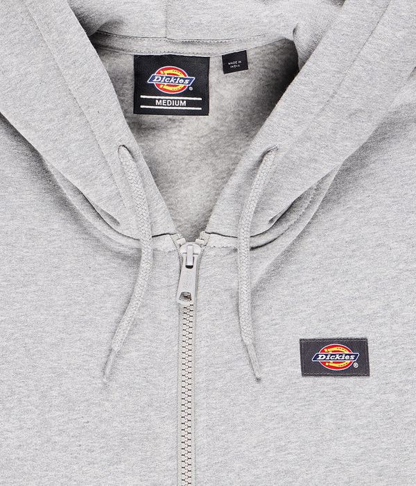 Dickies Oakport Zip-Hoodie (grey melange)