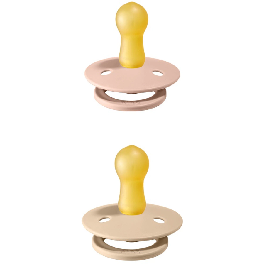 BIBS® Schnuller Colour Blush  Vanilla 0-6 Monate, 2 Stk.