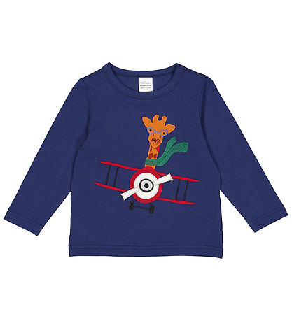 Freds WoRød Bluse - Hello Flying Giraffe - Academy