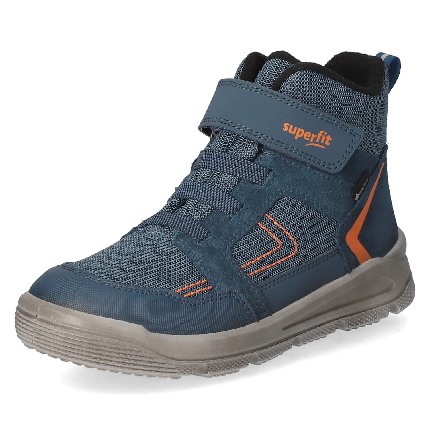 Superfit Winterstiefeletten MARS - blau/orange