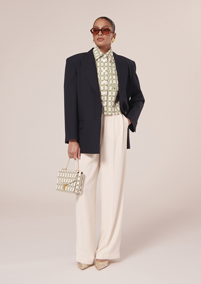Pantalon Parigiécru en crêpe