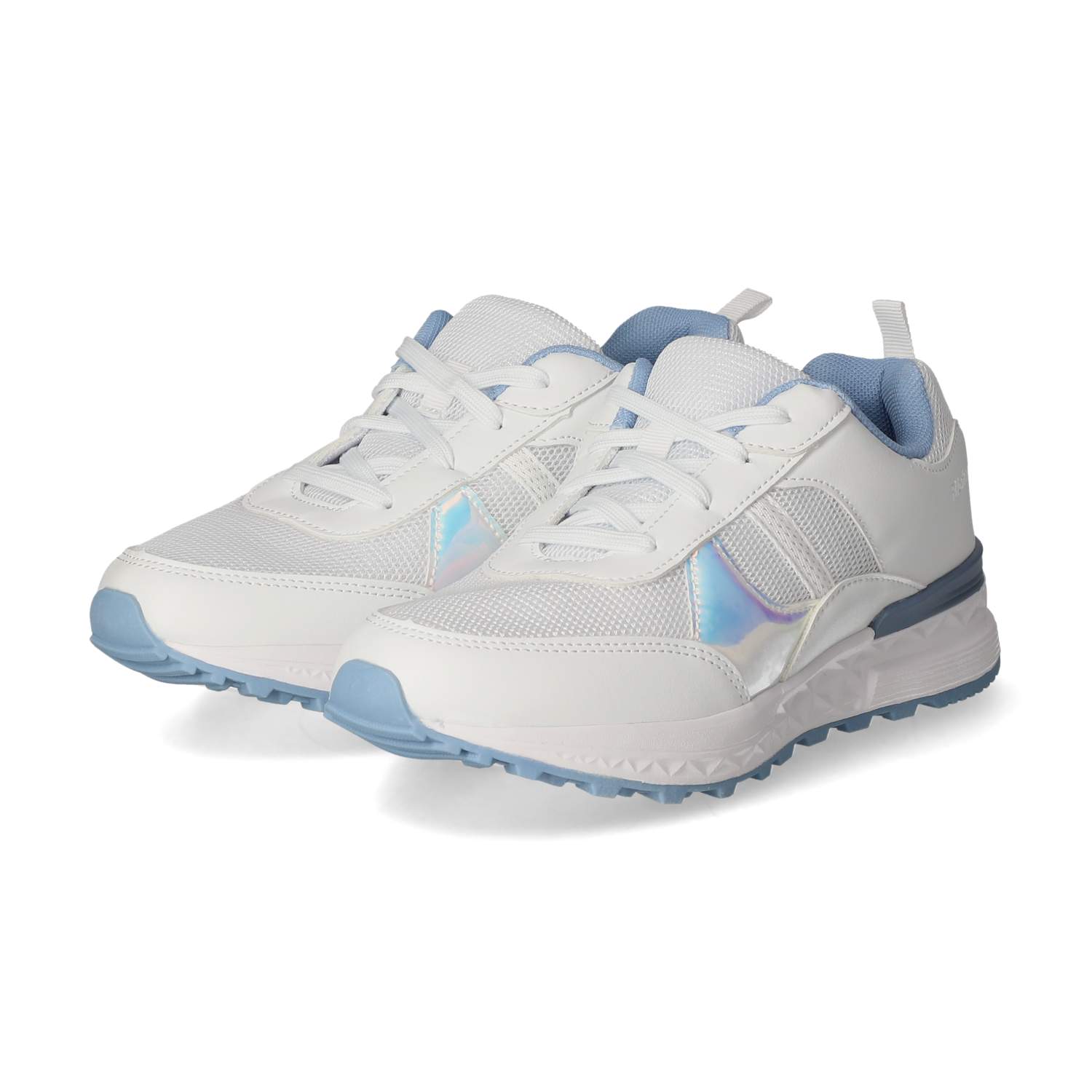 Richter Low Sneaker - white/holo/blue/ice