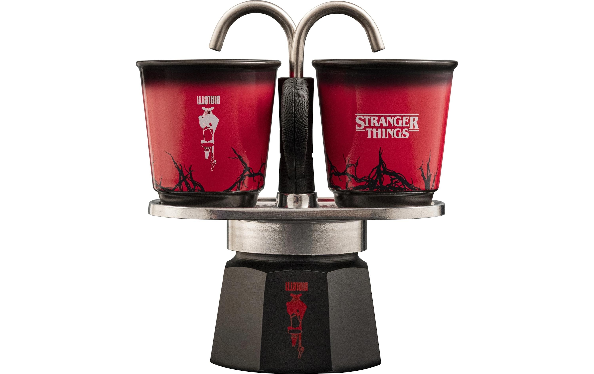 BIALETTI Espressokocher »Stranger Things, mit 2 Espressotassen«
