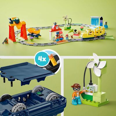 LEGO DUPLO Town 10428 Stort, interaktivt lokaltog