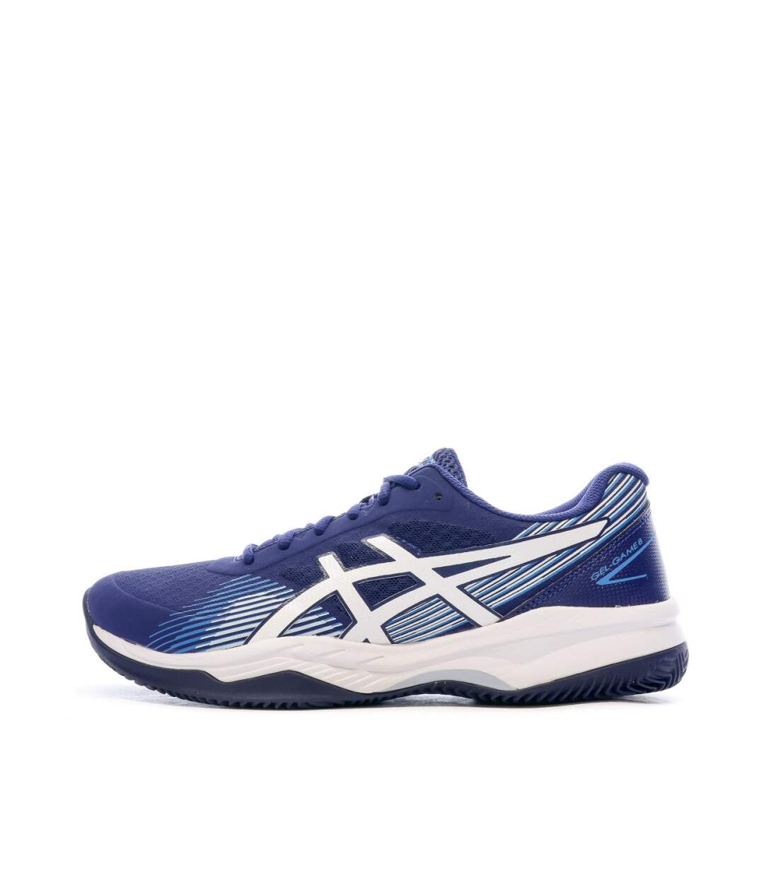 Chaussures de Tennis Bleu Mixte Asics Gel-game 8