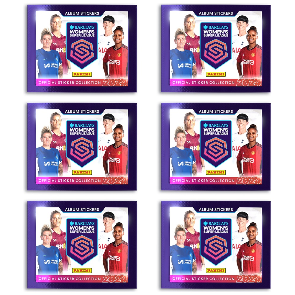 Panini Women's Super League 2023/24 Sticker-Kollektion Multipack