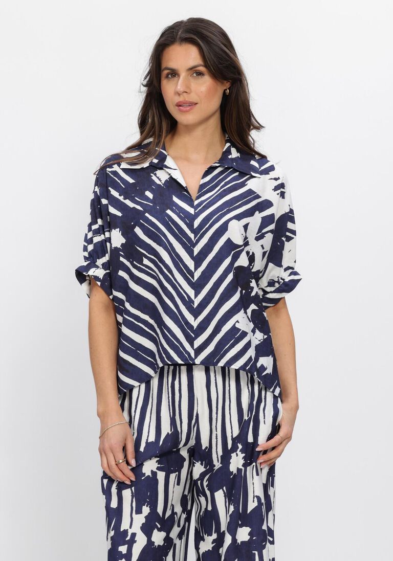 blauwe caroline biss blouses 1674
