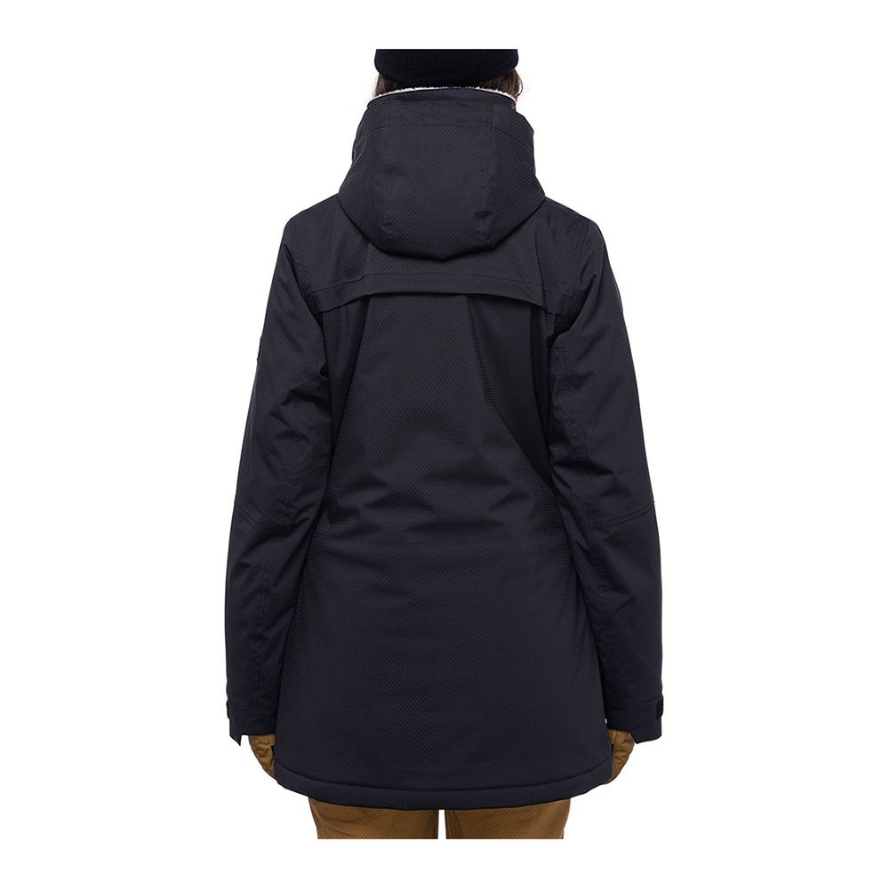 686 SPIRIT - Veste ski Femme black geo jacquard