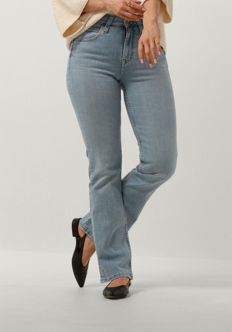 LEE blauwe lee flared jeans breese boot flashes of light