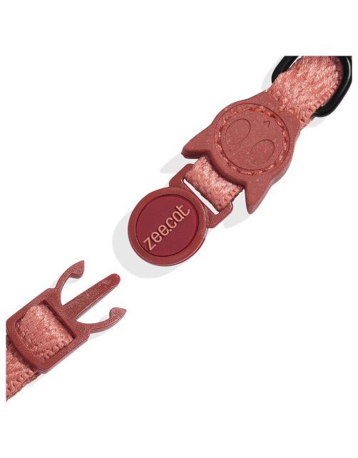 Zee.Dog Canyon Halsband Kat - Kattenhalsband - 20-30x1.0 cm Lichtroze One Size