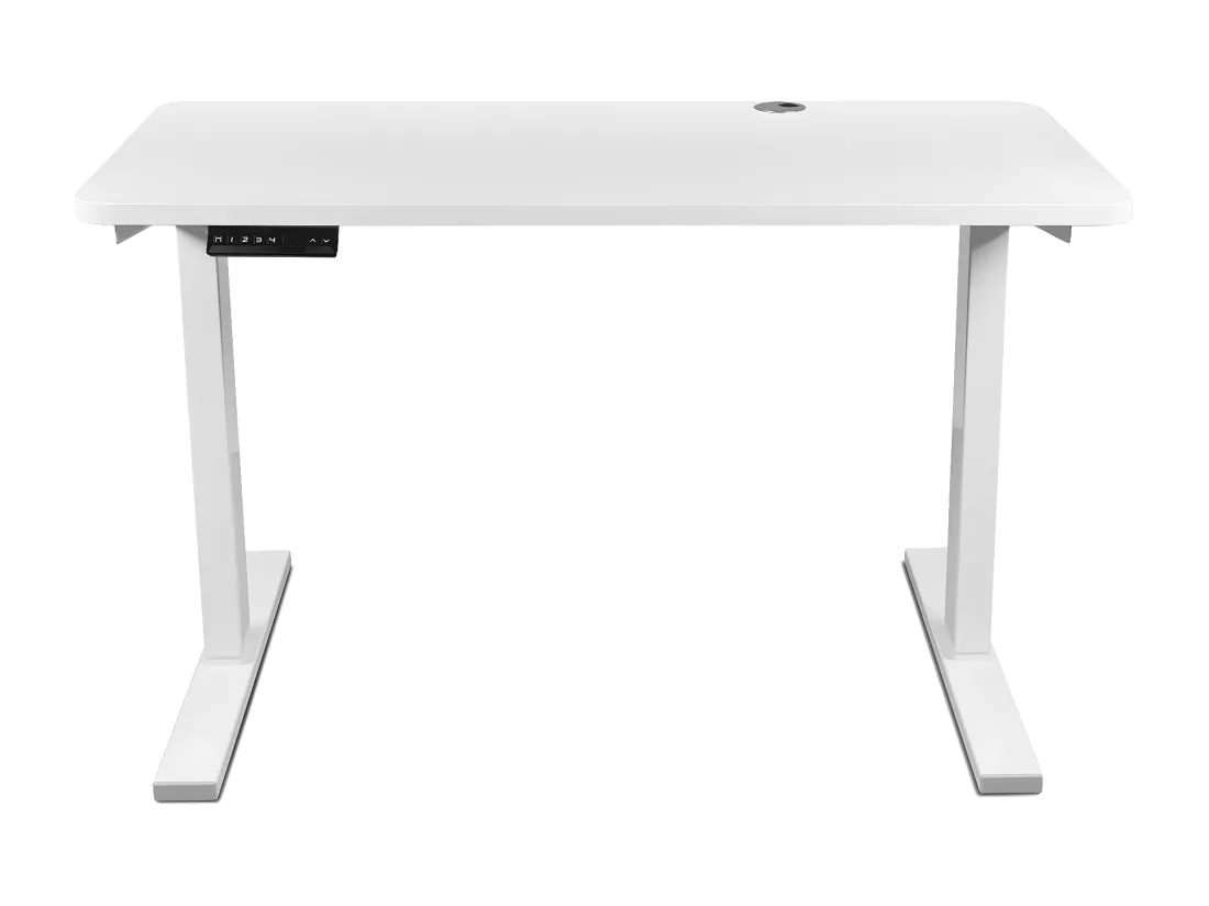 Frankystar - Stand Up Desk Bureau Électrique Avec Technologie À Double Moteur, Étagère Stable Avec Réglage Numérique