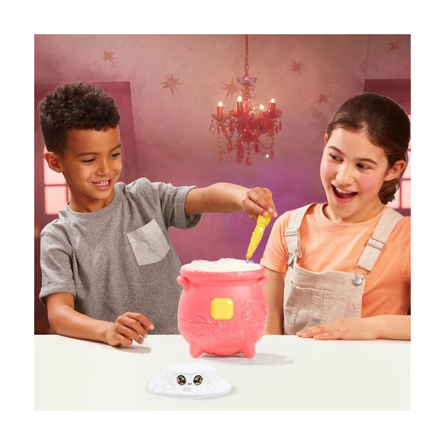 Magic Mixies Magical Gem Suprise Magische Ketel Vuur - Maak je Mixie Plushie