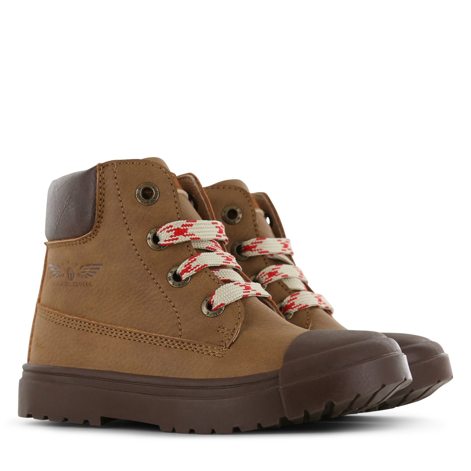 Shoesme Schnürschuhe cognac