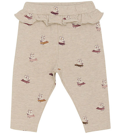 Minymo Hosen - Beige Melange