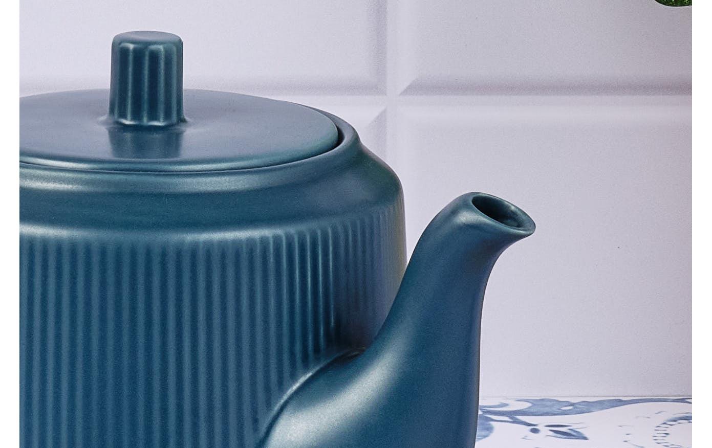 Teekanne Scandi, 1.3 l, MarineblauTeekrug und Servierkanne