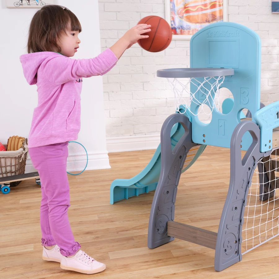 Kidkraft® 5-in-1 Climber Kinderrutsche und Klettergerüst